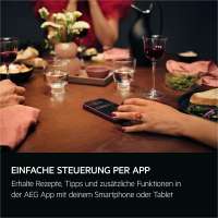 AEG BP9200T 9000 ProAssist, Einbaubackofen, WLAN-fähig, Pyrolytische Selbstreinigung, Matt Black